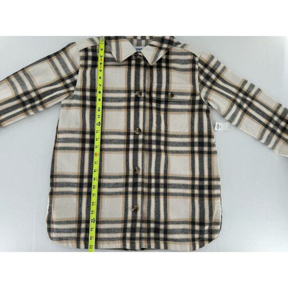 Old Navy Shacket Size Petite S Flannel Plaid Long Utility Outdoor Soft Brushed​ - Picture 8 of 13